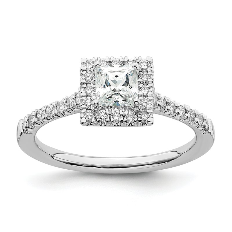 True Origin 1/2 Carat Lab Grown Diamond Halo Solitaire Engagement Ring True Origin 1/2 Carat Lab Grown Diamond Halo Solitaire Engagement Ring