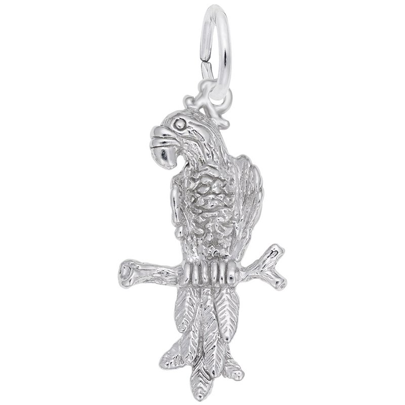Rembrandt Charms Parrot Charm with Lobster Clasp, 10K Yellow Gold並行輸入品　送料無料 BIRD