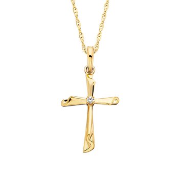 Vrml Scroll Cross Pendant ASPGVG1113WS