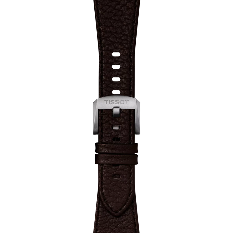 Tissot Official Brown PRX 40mm Leather Strap T852049164