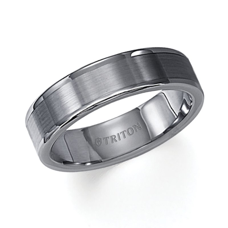 Tungsten wedding band sold for men