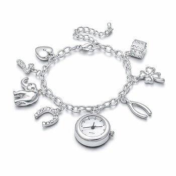 Good Luck Charms Bracelet Watch S618-SDY259ST