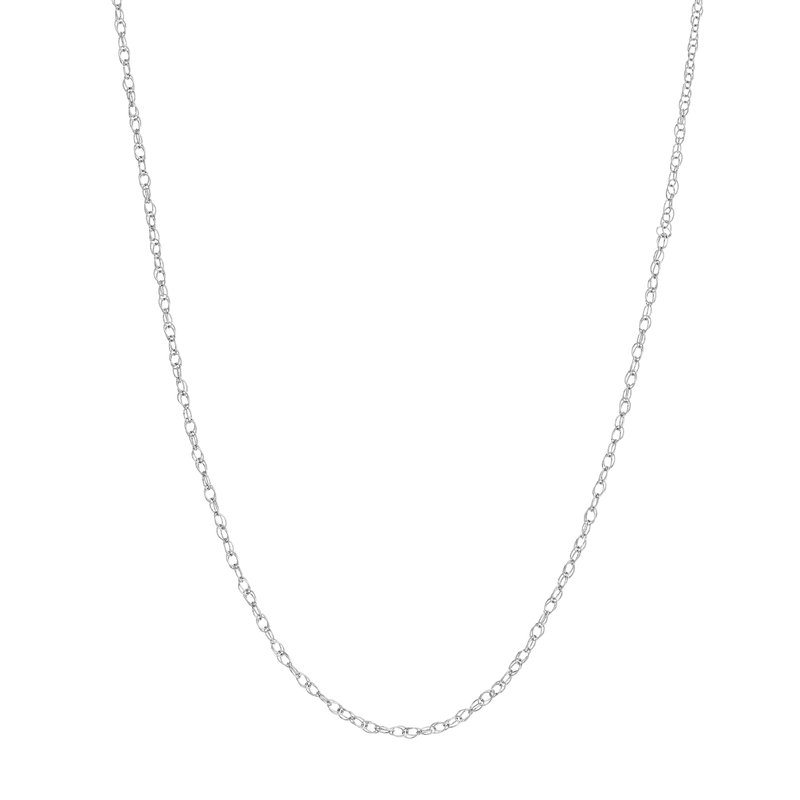 Enchanted Design Sterling Silver 1.2mm Pendant Rope Chain MZ005316