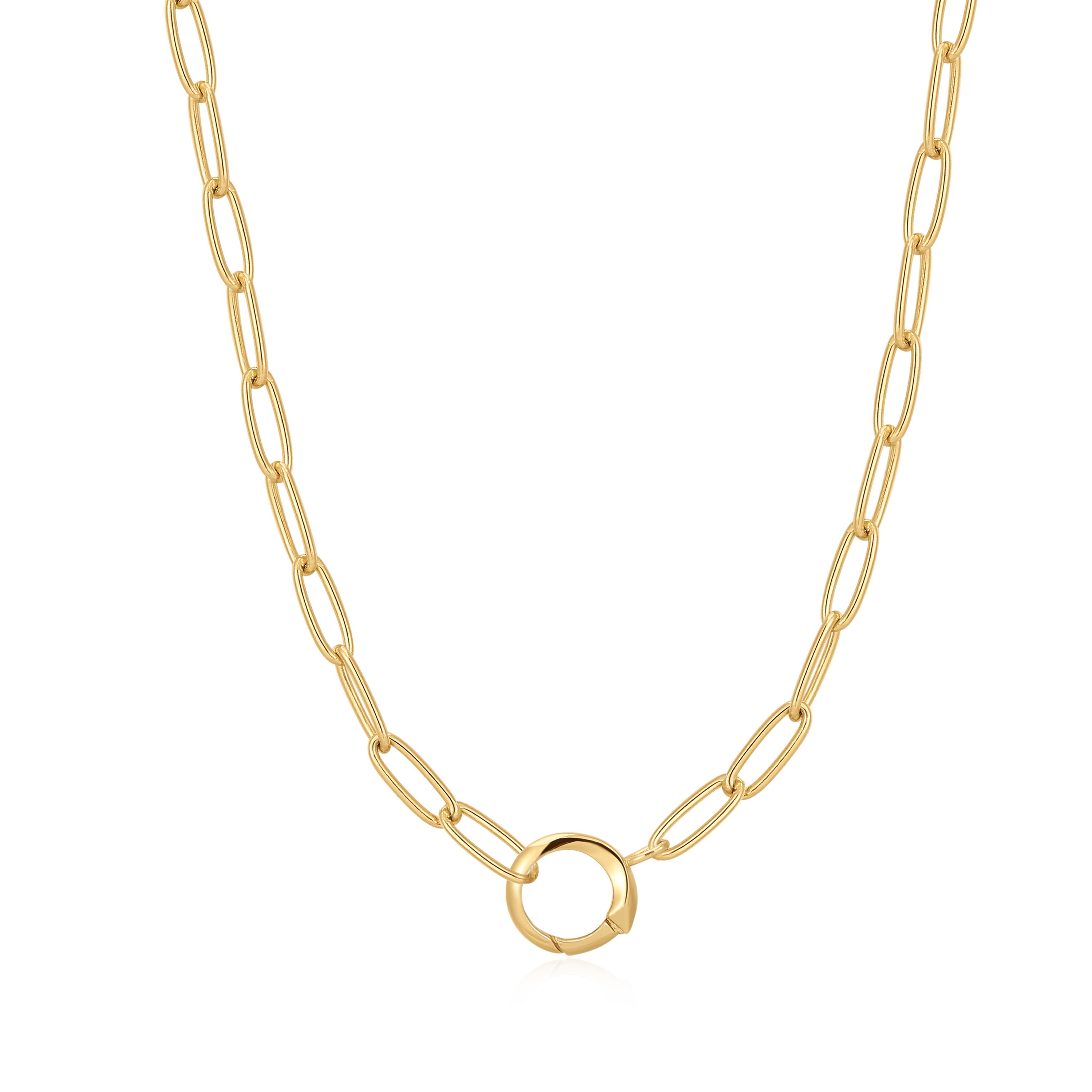 アクセフベルガード AIRY WIRE NECKLACE 色 ゴールド サイズ M  51㎝ 2.5mm Volt Link Cable Chain, Gold | Women's Necklaces | Miansai