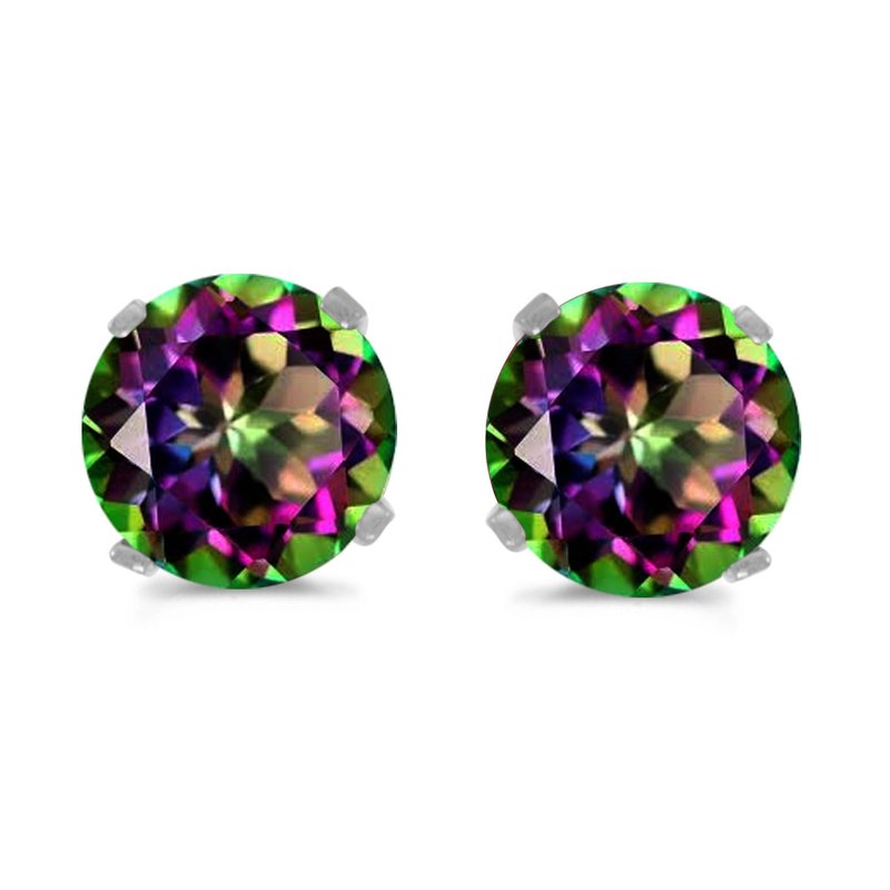 Mystic Topaz outlet Stud Earrings