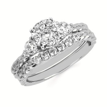 iCherish™ 1/2 Ctw. Diamond Ring in 14K Gold  IC20A51-IC20A51W