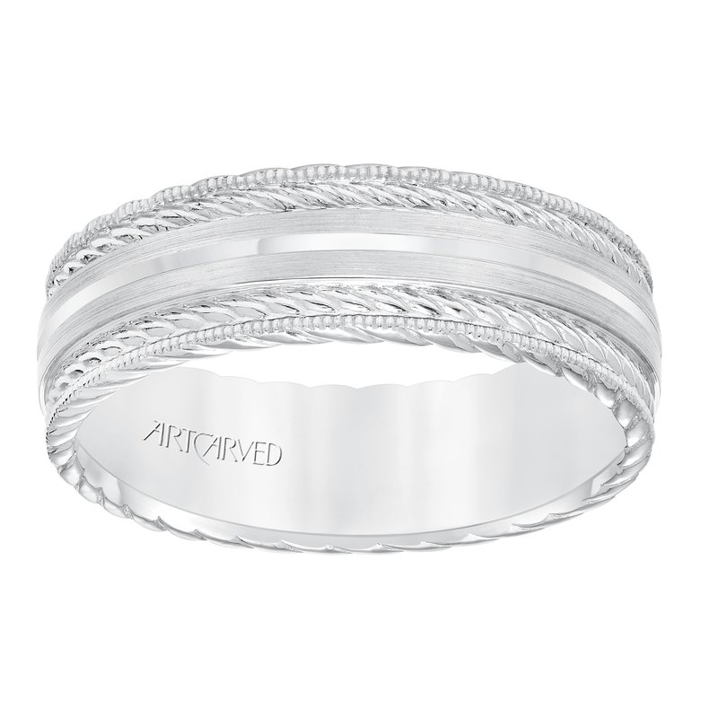 ArtCarved ArtCarved Men's Wedding Band 11-WV8641W7-G - NQ Jewellers