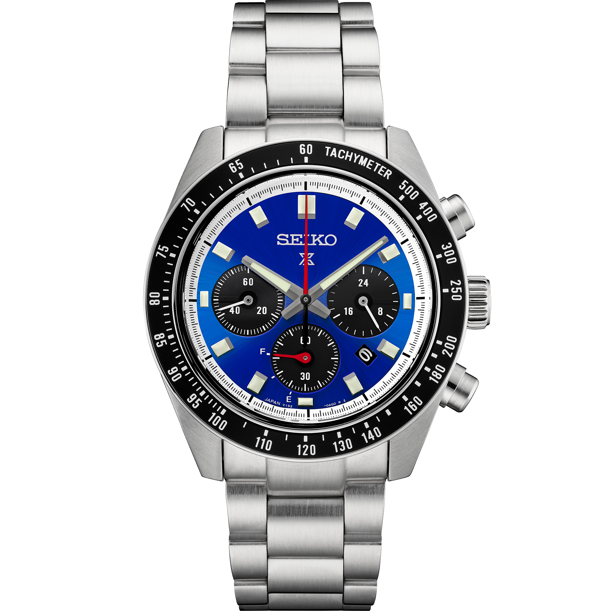 ソラジロー Seiko Seiko Speedtimer Solar Chronograph SSC931 - Montezuma Jewelers