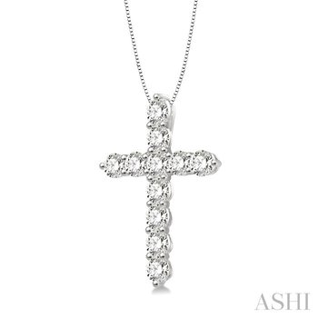 ASHI Cross Diamond Fashion Pendant 96456HDFGPDYG - Hayden Jewelers