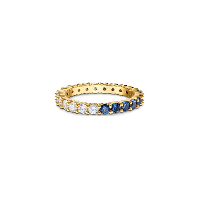 Vittore Half XL Ring Blue Gold tone plated 5535211 Jeffrey Jewelry
