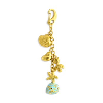 Ocean Life Charms Keychain Z124-LN5723