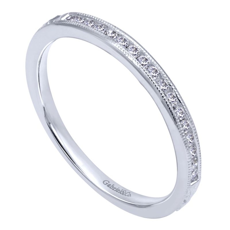 Gabriel Bridal Wedding Band WB10946W44JJ - Michael Eller Diamonds