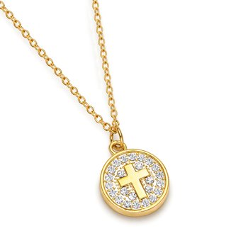 Cross Medallion Pendant T494-TY-0161027