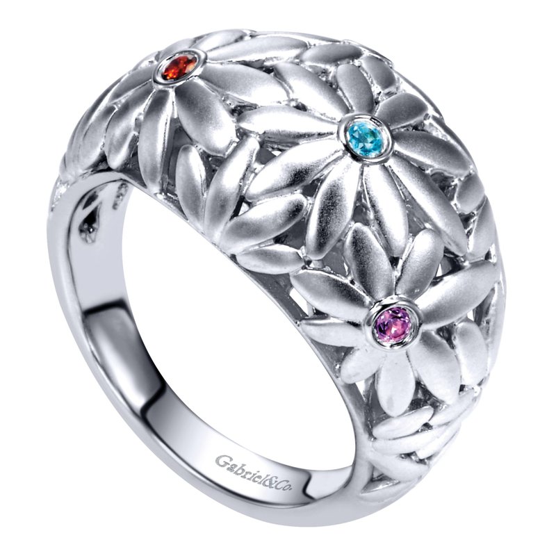 Gabriel Fashion Ring LR6842SVJMC - The Diamond Family
