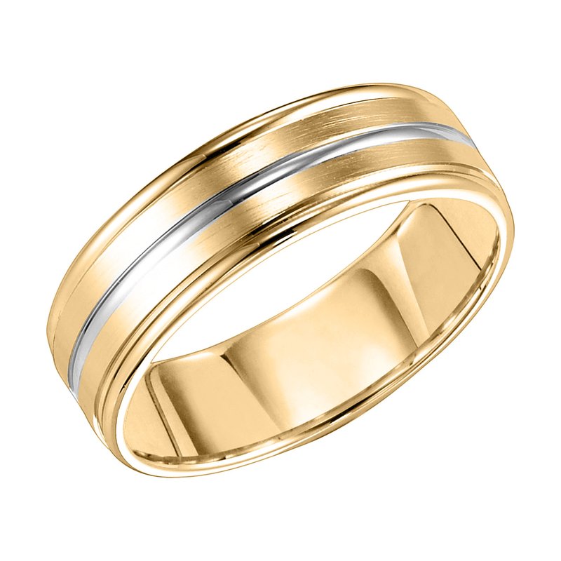 Goldman Wedding Band 11-7101-G - Charles Nusinov & Sons