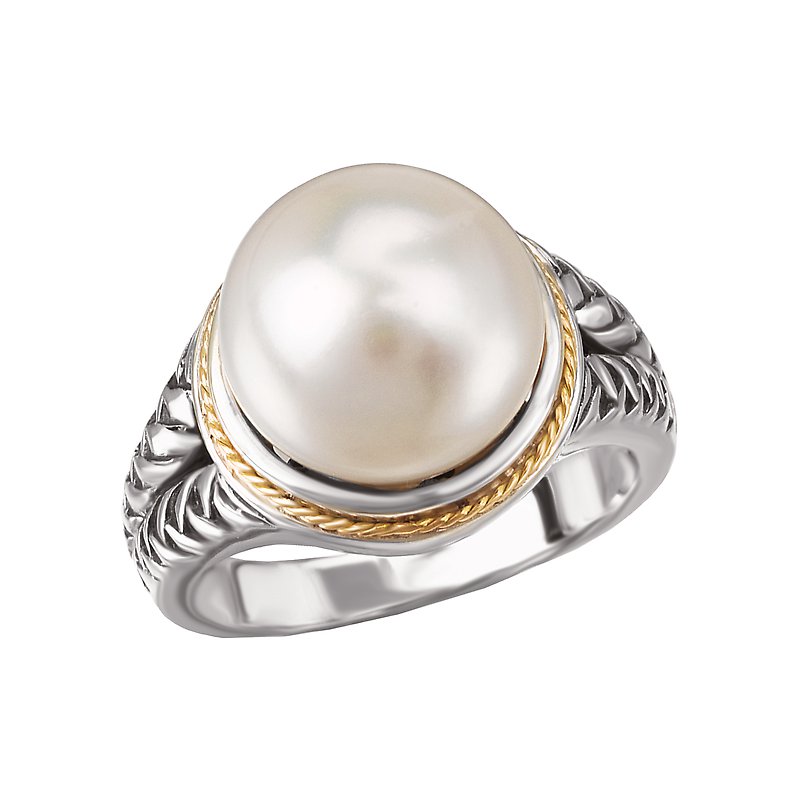 ★TATIANA★ Dangle Button Pearl Ring_CR0508 Designer fashion, Seoul-fully created | W Concept