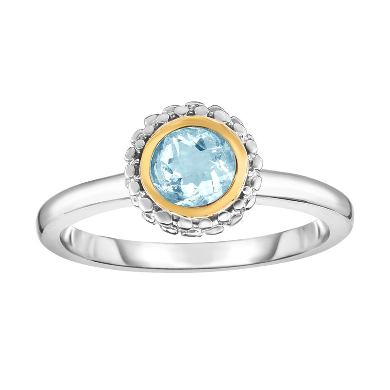 Phillip Gavriel 18K & Sterling Silver Polished Birthstone