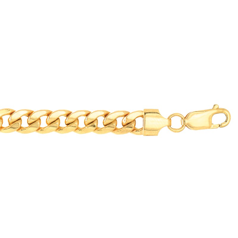 Royal Chain Royal Chain 10K Gold 7mm Semi-Solid Miami Cuban 180HMC-22 - Windy City ...