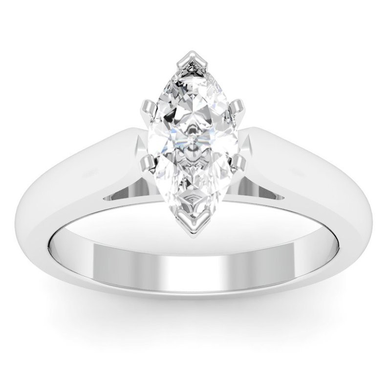 J.F. Kruse Signature Collection Cathedral Engagement Ring