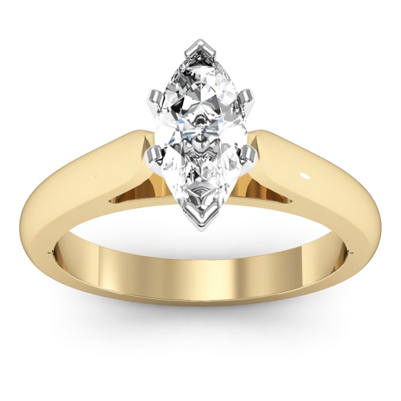 J.F. Kruse Signature Collection Cathedral Engagement Ring