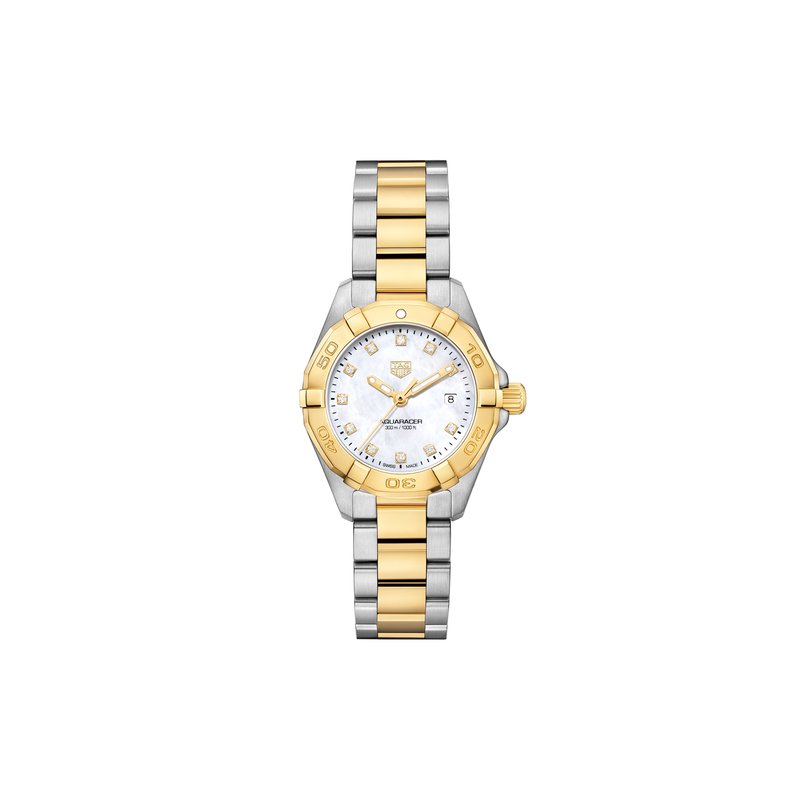 Tag Heuer Aquaracer Lady 27mm & 32mm Steel & Gold Quartz  display picture 1