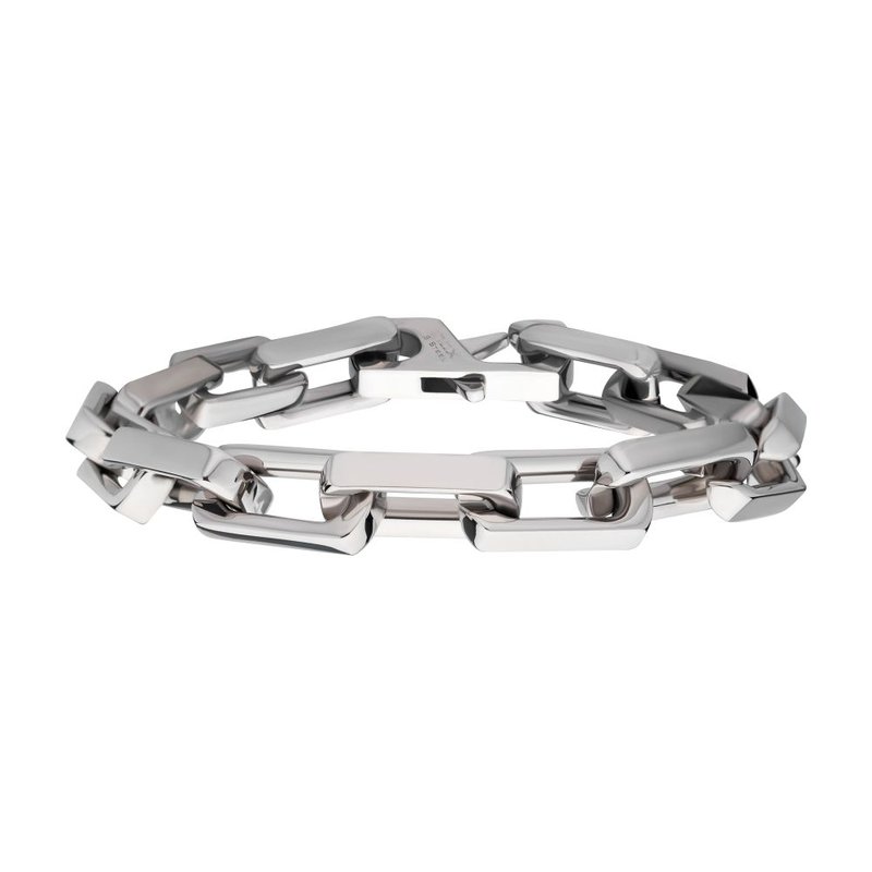 INOX Jewelry 10mm High Polished Finish Stainless Steel Heavy Flat