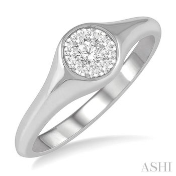 ASHI Men's Lovebright Diamond Ring 382A3HDTGWG - Hayden Jewelers