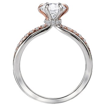 Romance Classic Semi-Mount Engagement Ring 160125-OV200Y