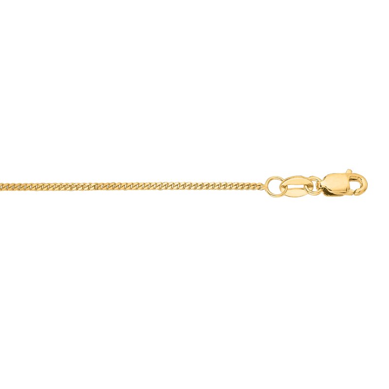 Royal Chain Royal Chain 14K Gold 1mm Gourmette Chain GR030-16 - Windy City Diamonds