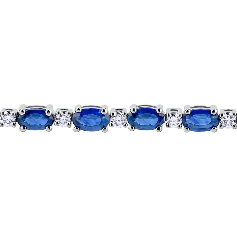 MENAR/MaketurePalette【EleganceSelection】 Shefi Diamonds Majestic Gems™ 14k White Gold Oval Color