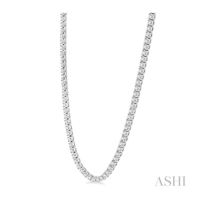 ASHI Diamond Tennis Necklace 993J5SWFGNKWG - Smithworks Fine Jewelry