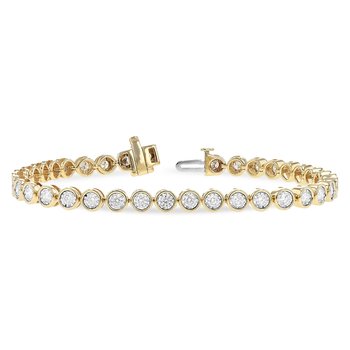 ASHI Pearl & Diamond Tennis Bracelet 784QVWJFGWPWG - Wiggins Jewelers