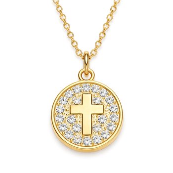 Cross Medallion Pendant T494-TY-0161027