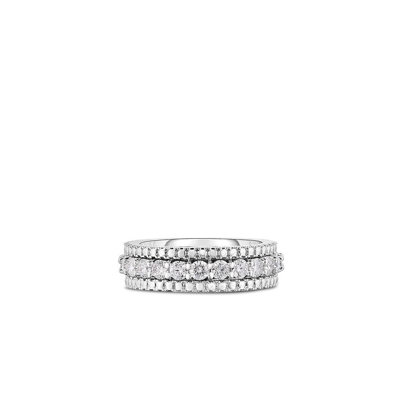 Roberto Coin Siena Diamond 1 Row Ring SIENA-DIAMOND-1-ROW-RING - M.P ...