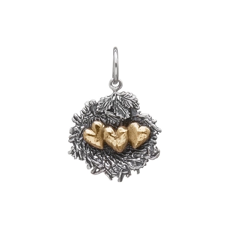 Waxing Poetic Bundled By Love Nest Charm - 3 Heart M632-3