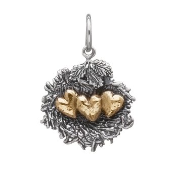 Waxing Poetic Bundled By Love Nest Charm - 3 Heart M632-3