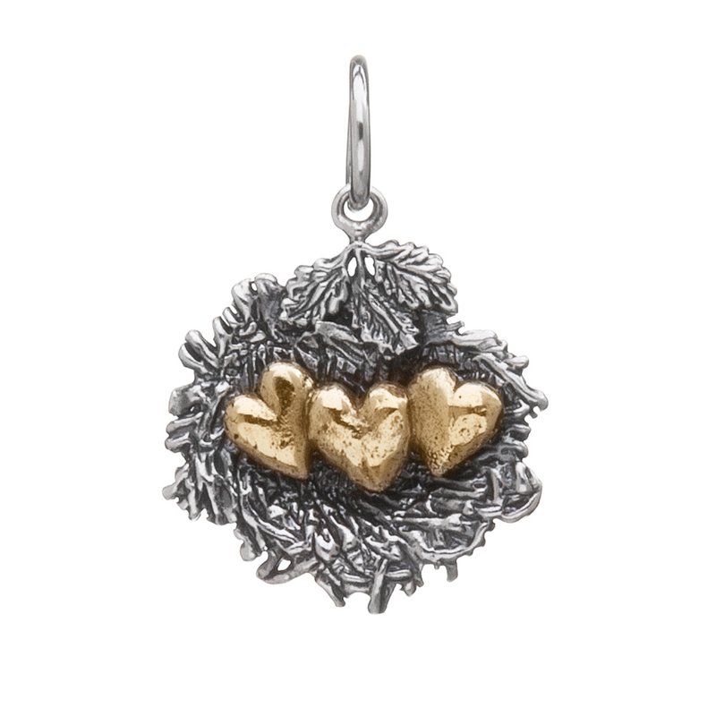Waxing Poetic Bundled By Love Nest Charm - 3 Heart M632-3