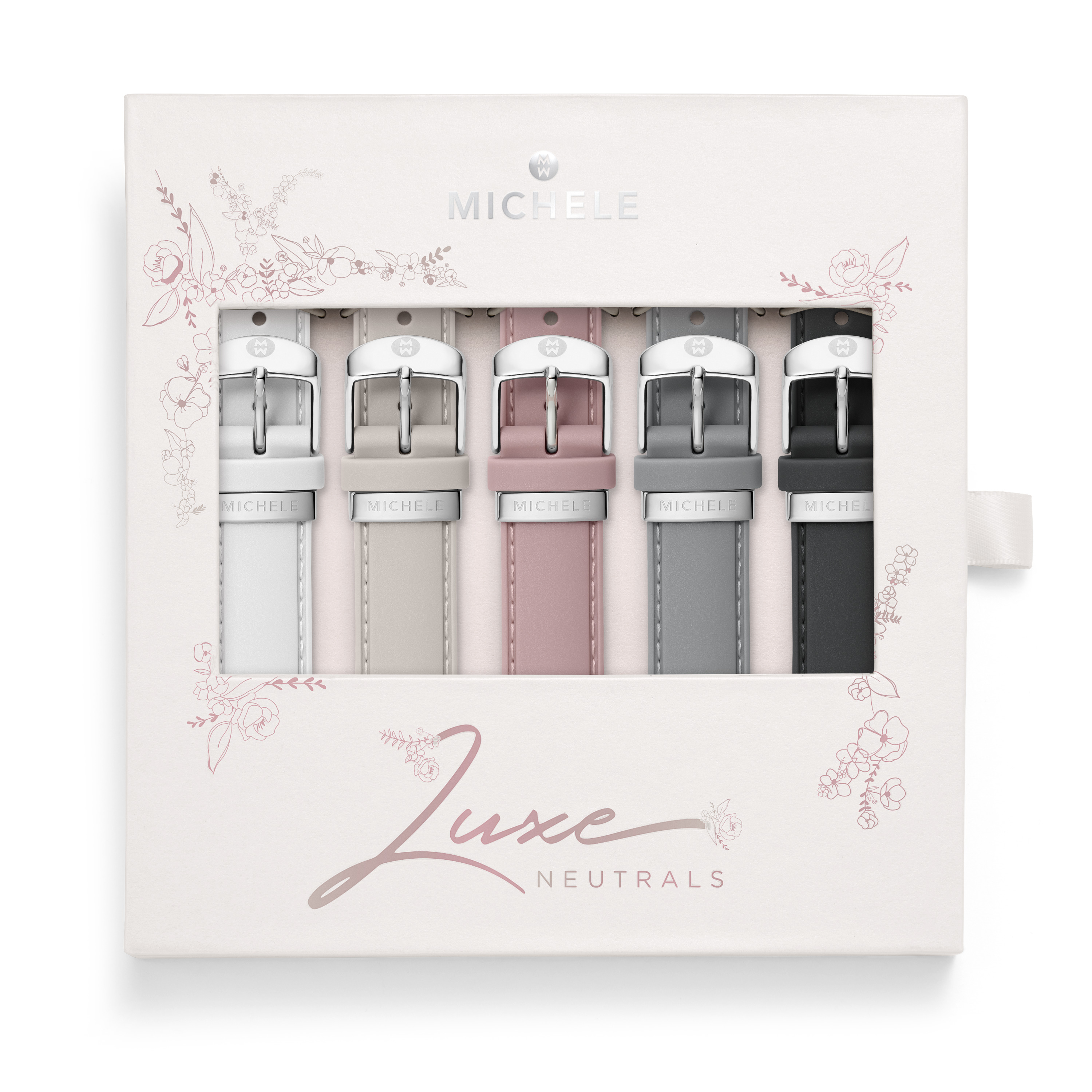 Michele leather watch bands Woman’s 18 mm 
Pack of three Michele Watch Bands, Bracelets & Straps - Free Shipping  main image 3