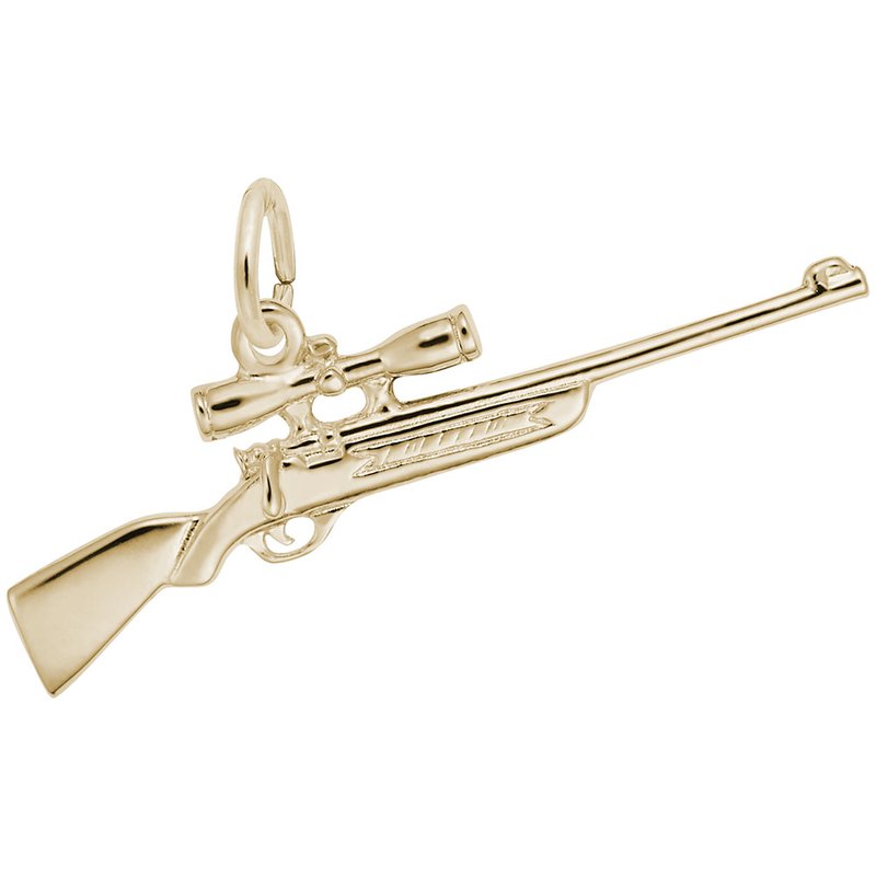 Rembrandt Charms RIFLE 3343-rifle - Gold Casters Diamonds & Fine Jewelry