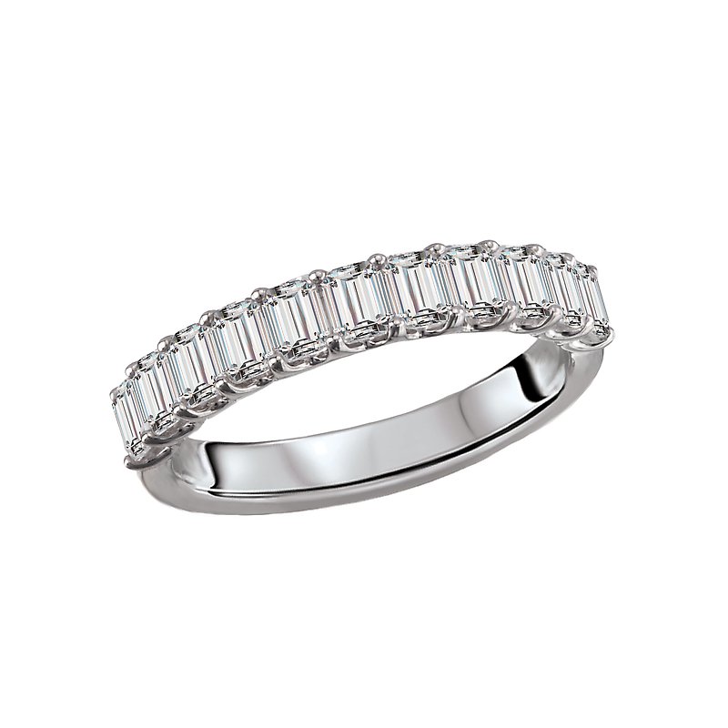 Tesoro Lab Grown Diamond Half Eternity Band 113213150WLG KIM