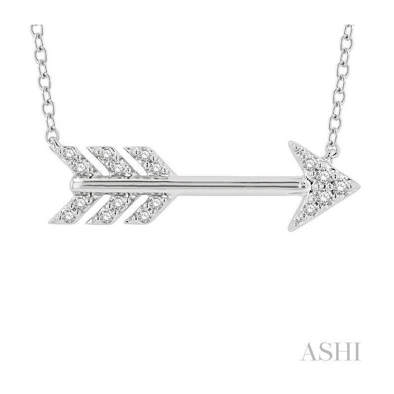 14k White Gold Petite Arrow 17 14k White Gold Petite Arrow 17