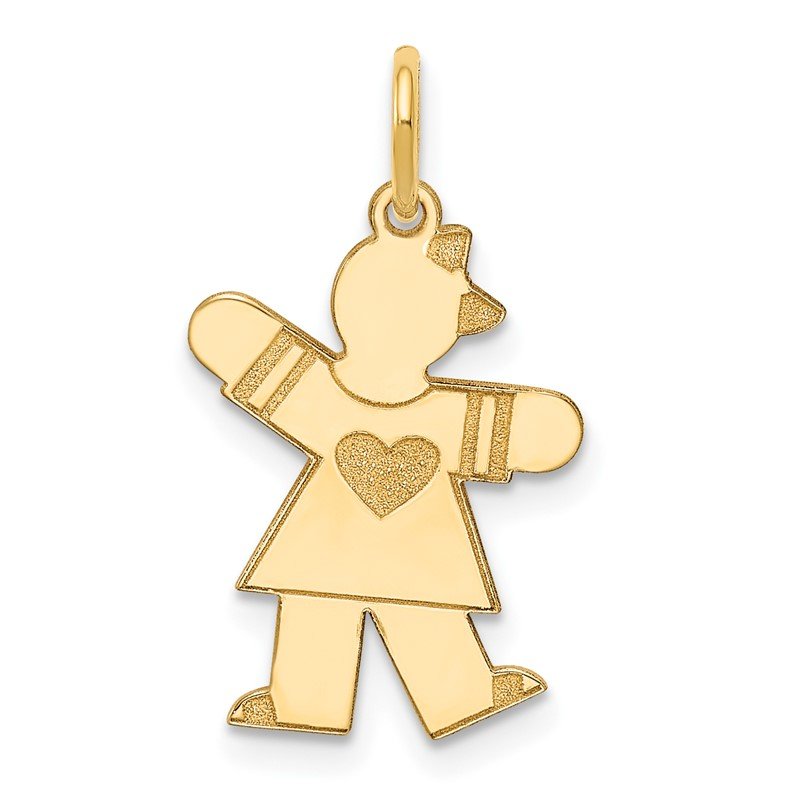 Quality Gold 14k Kid Charm XK1149Y - Nacols Jewelry