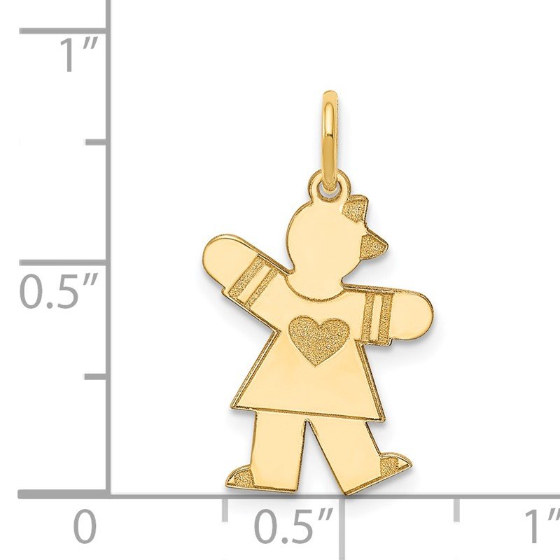 Quality Gold 14k Kid Charm XK1149Y - Pacheco's Jewelry
