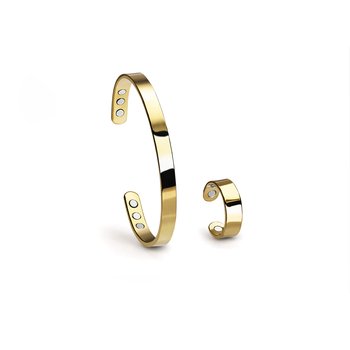 Adjustable Stainless-Steel Ring LN4017GT