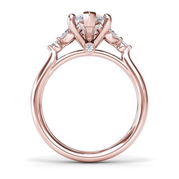 Elegant Marquise Diamond Engagement Ring S4417