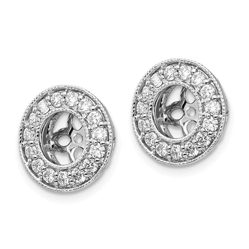 True Origin 14K White Gold 1/2 carat Lab Grown Diamond VS+ F+ for 5-5 ...