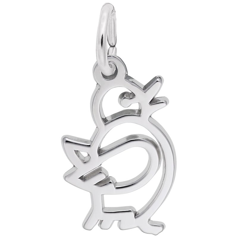 Rembrandt Charms Parrot Charm with Lobster Clasp, 10K Yellow Gold並行輸入品　送料無料 BIRD