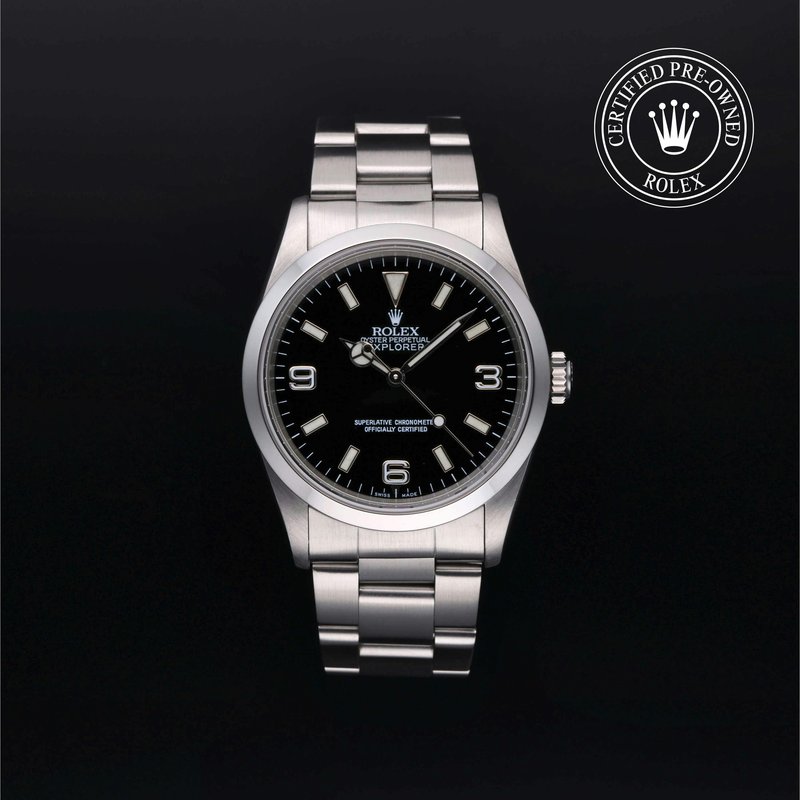 Rolex Certified Pre-Owned Explorer 36mm in Stainless Steel Rolex Certified Pre-Owned Explorer 36mm in Stainless Steel