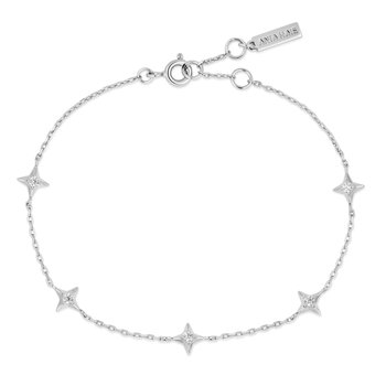 Ania Haie Silver Cross Station Necklace