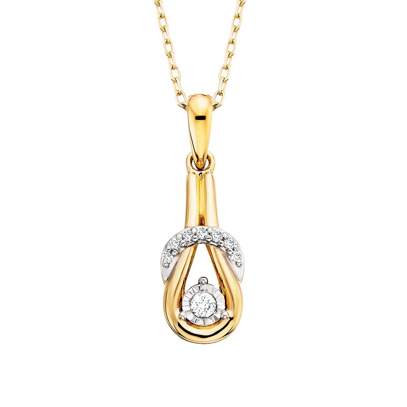 London Camille - Premium Knot Pendant Necklace